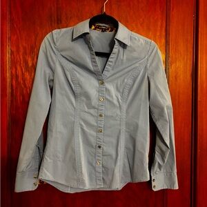 Light Blue Express Button-Up Shirt